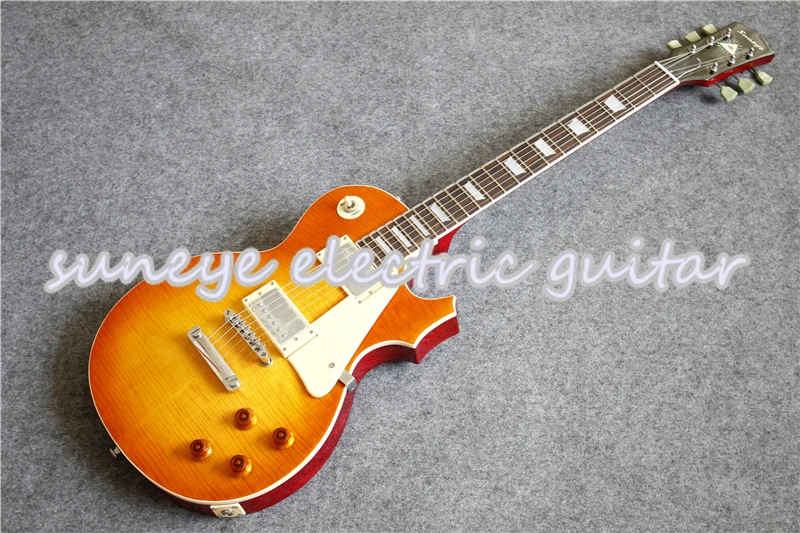 Suneye электрические гитары в Бостоне закат выцветает Отделка красное дерево