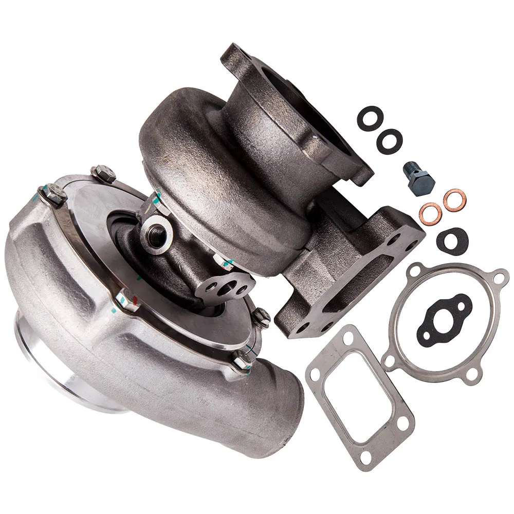 

GT35 GT3582 GT3582R Turbo T3 Flange 4-Bolt Turbolader Anti-Surge Compressor Turbocharger Aluminum alloy TurboCompressor