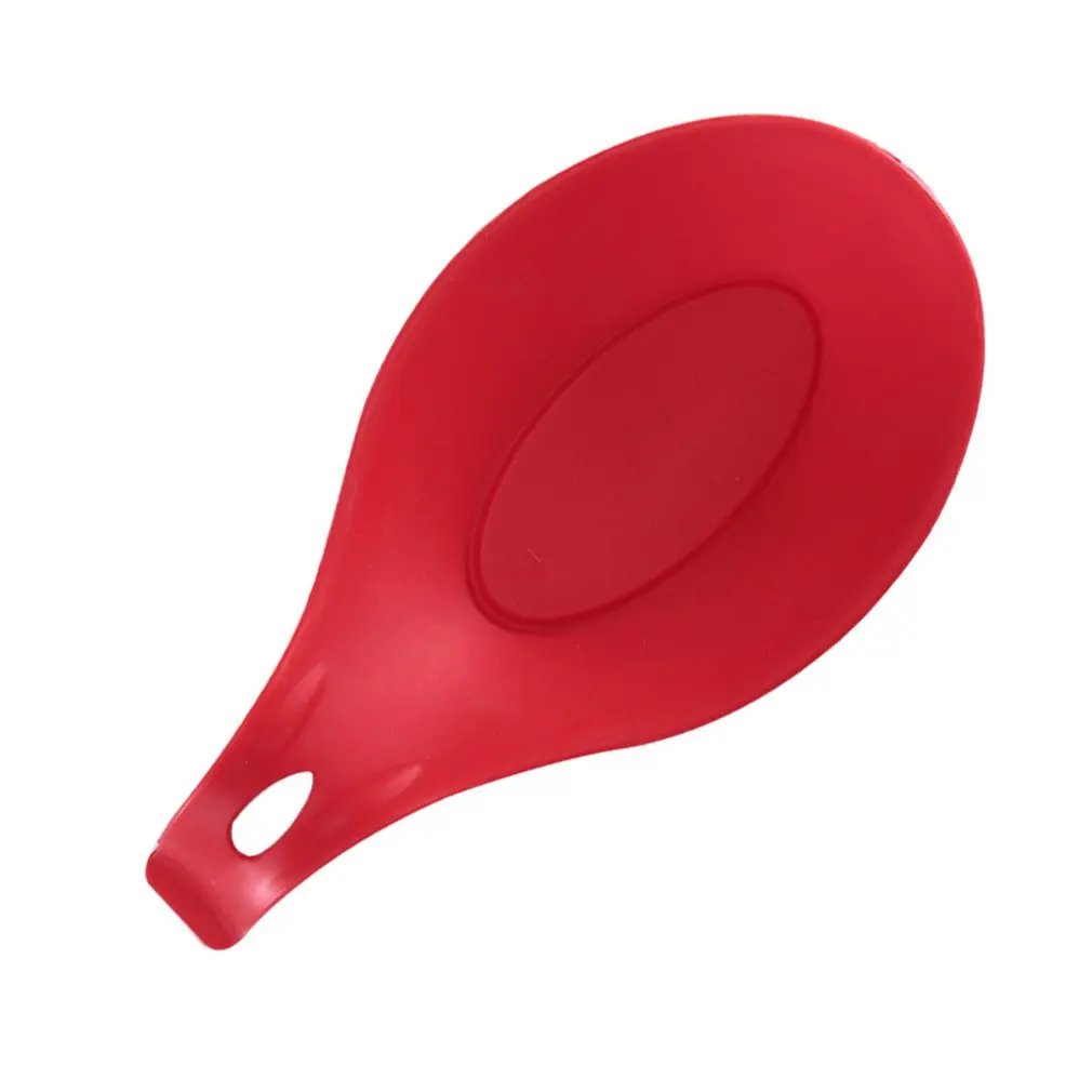 Силиконовая изоляционная Подставка для ложки жаростойкая подставка напитков