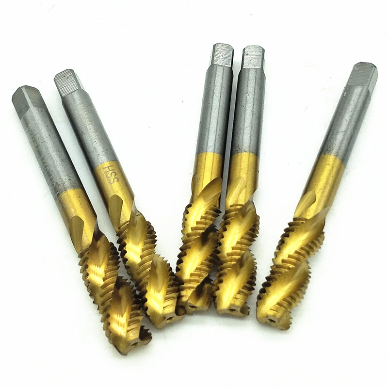 

Метчики спиральные с титановым покрытием M20, M22, M24, M27, M30