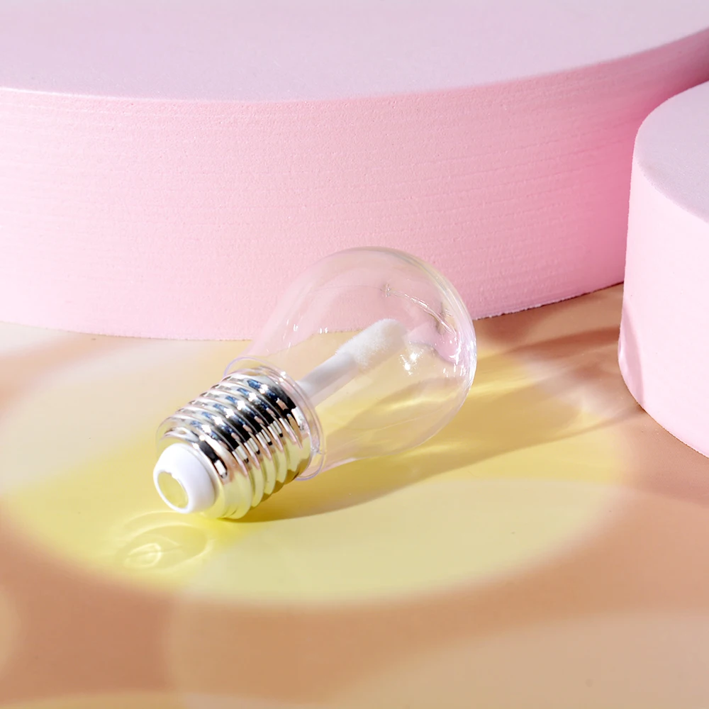 10 шт. милый светильник лампочка Форма Пустые контейнеры бальзам для губ