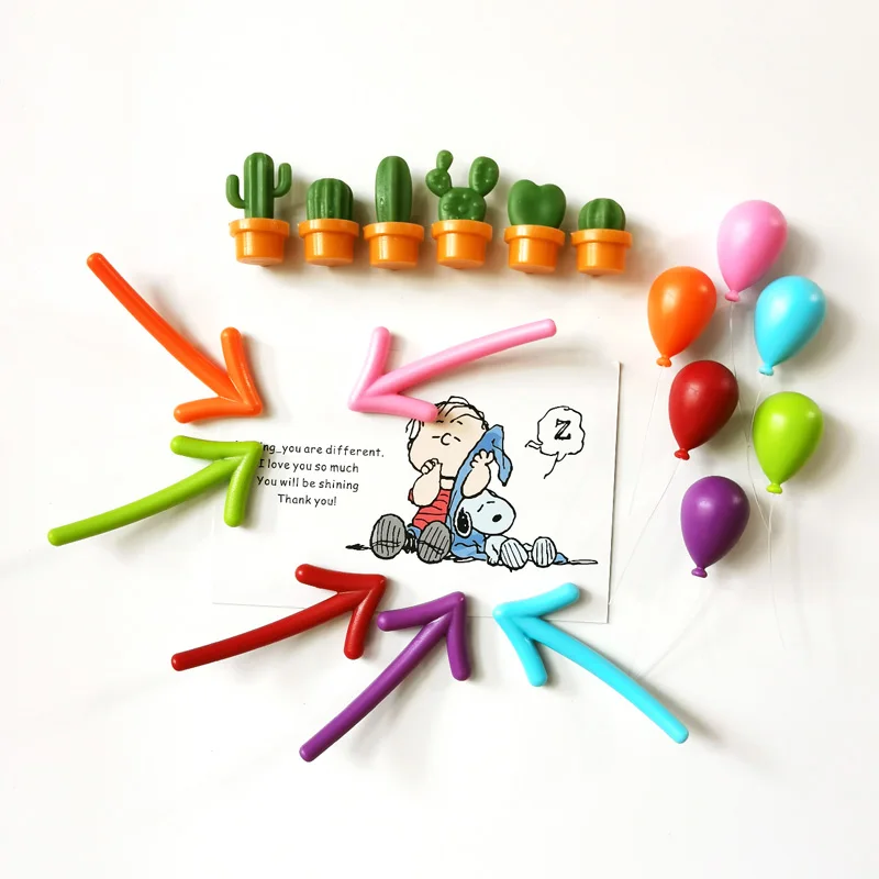 

Refrigerator Stickers Fridge Magnets Disk Cassette Tape Magnetic Message Sticker Bulletin Board Funny Children Toys Home Ballon