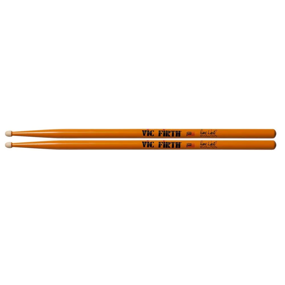 Vic Firth Dave Weckl Signature Series-Dave Weckl деревянные или нейлоновые наконечники голени, бочка, кончик для широкой тарелки - Цвет: SDW2 Wood Tip