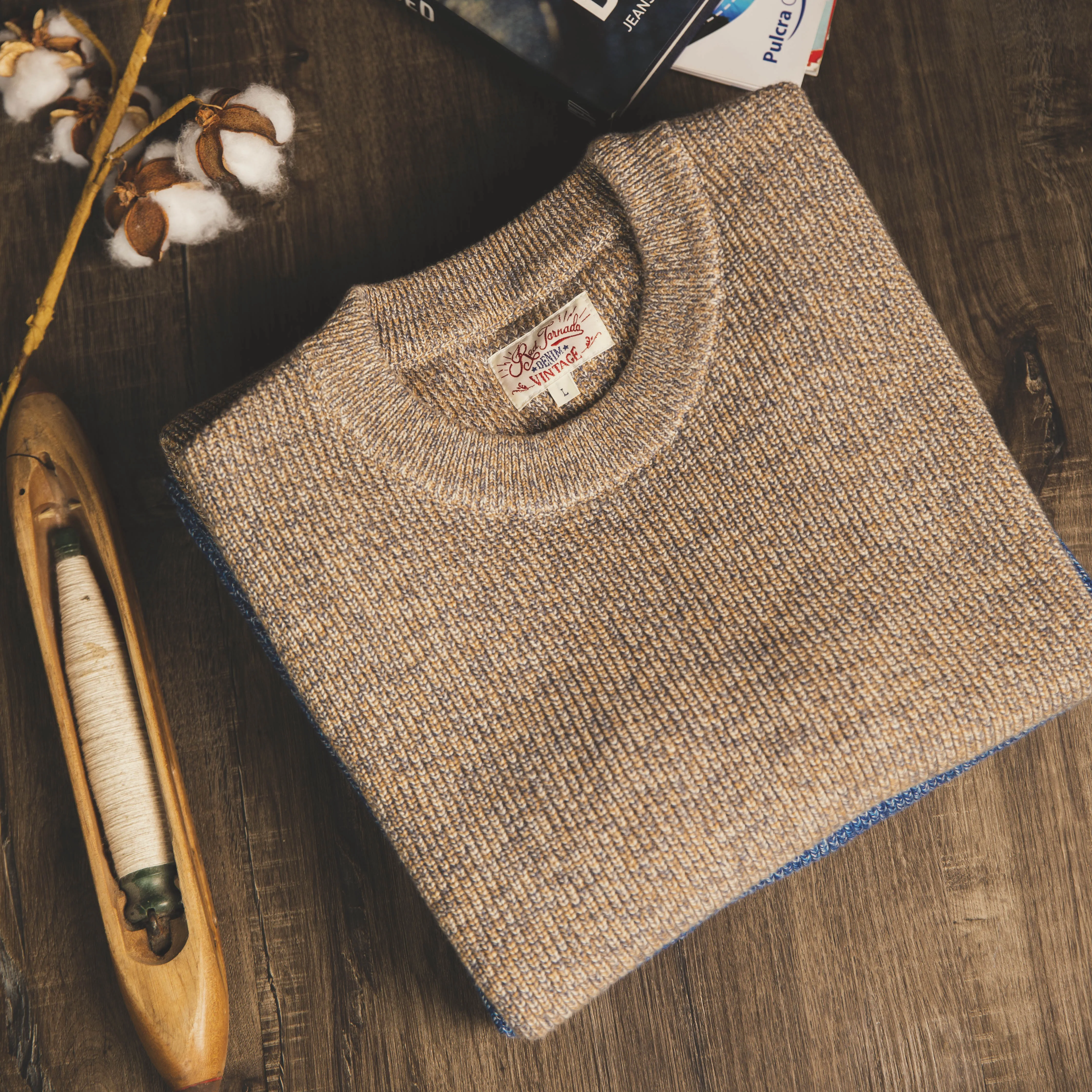 

MY-0010 Red Tornado прочитайте описание! Теплый классический джемпер с длинным рукавом, 90% хлопок, 10% шерсть, Азиатский размер