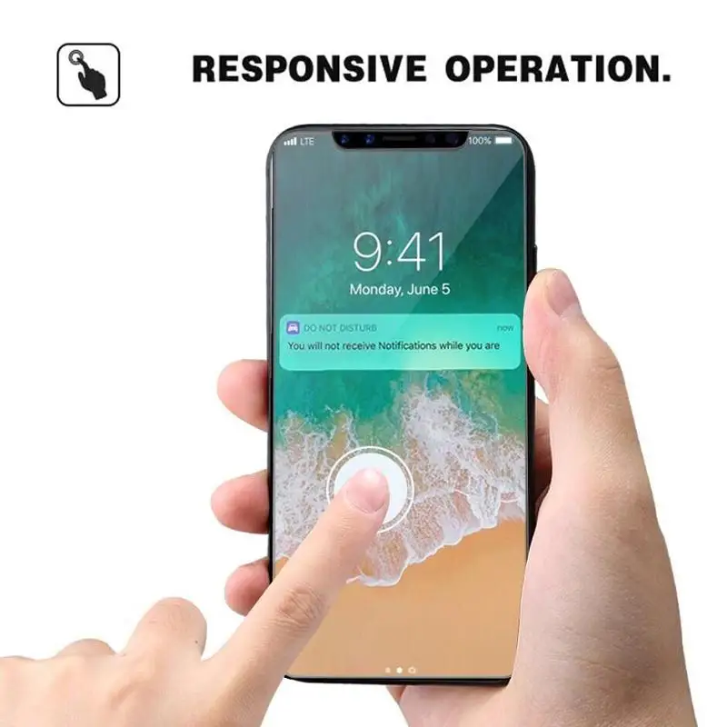 9H защитная пленка Закаленное стекло для iphone 7 6 6s 8 Plus X XS MAX XR Utra thin защита экрана iPhone