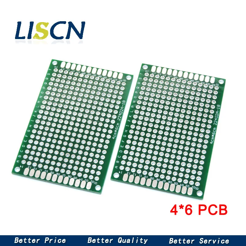 

5pcs 4x6cm 4*6 4cmx6cm Double Side Prototype PCB diy Universal Printed Circuit Board