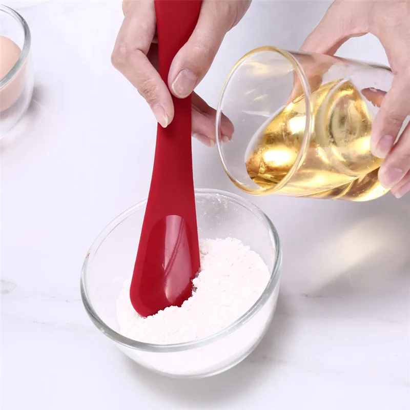 Двухсторонняя щетка силиконовый бриллиантовый скребок для крема