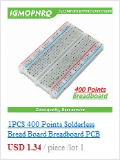 Макетная плата 830 Точка Пайки PCB хлеб доска MB-102 MB102 тестирование Разработка DIY 830 отверстие