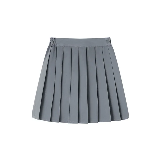 Short Gray Skirt Юбка для косплея Гермионы Грейнджер, аниме Поттер, плиссированная трапециевидная Матросская юбка, юбки для школьной формы, костюм Гриффиндора, подарки на год - Цвет: Short Gray Skirt