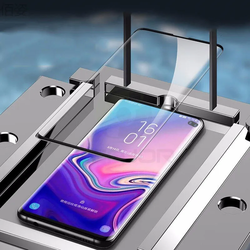 Закаленное стекло для Samsung Galaxy S20 Plus Защитная пленка экрана с изогнутой