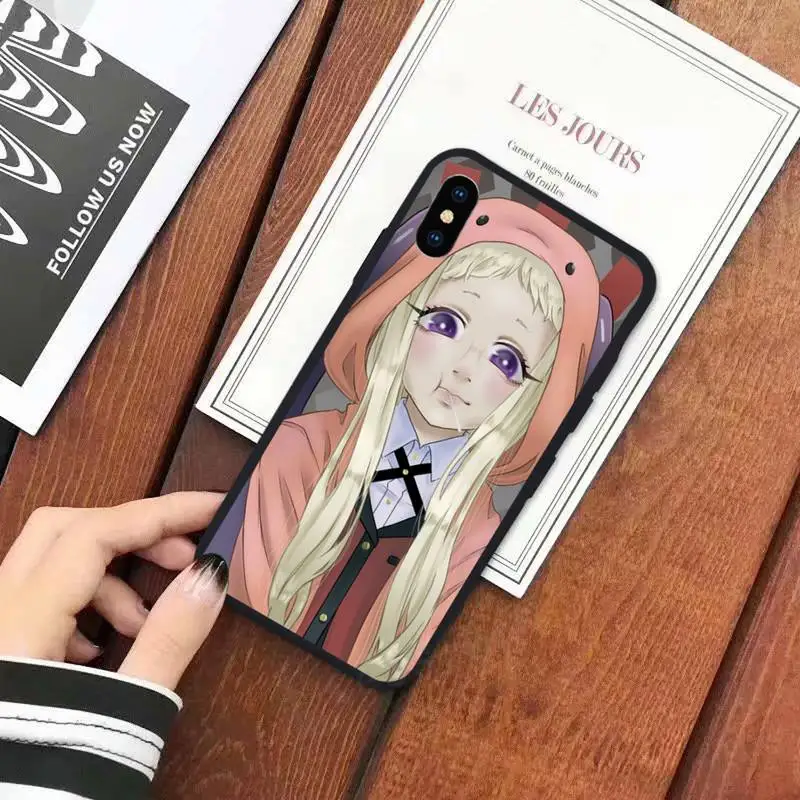 

Crazy Excitement Manga Kakegurui Runa Phone Case for iPhone 11 12 mini pro XS MAX 8 7 6 6S Plus X 5S SE 2020 XR