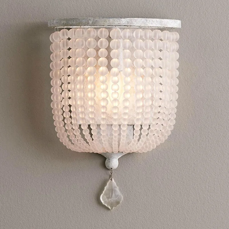 

Винтажные светодиодные Настенные светильники принцессы в стиле лофт, лампа для спальни, стеклянная металлическая лестничная подсветка, са...