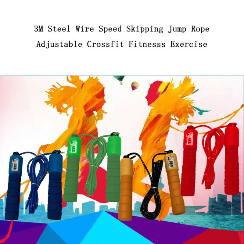 Скакалка скорость тренировка Кроссфит тренажерный зал аэробная тренировки по