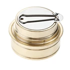 Спиртовая горелка, спиртовая горелка, прочная портативная универсальная дорожная спиртовая мини-горелка для активного отдыха, 1 шт.