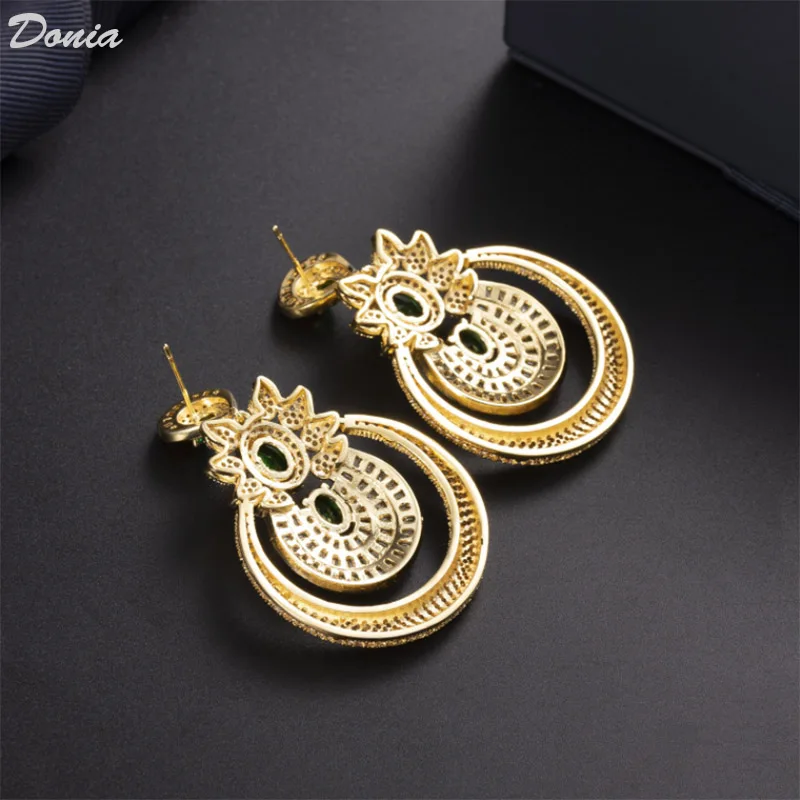 

Donia Jewelry Fashion new gorgeous water drop earrings bride ladies wedding party earrings ladies jewelry AAA zircon earrings