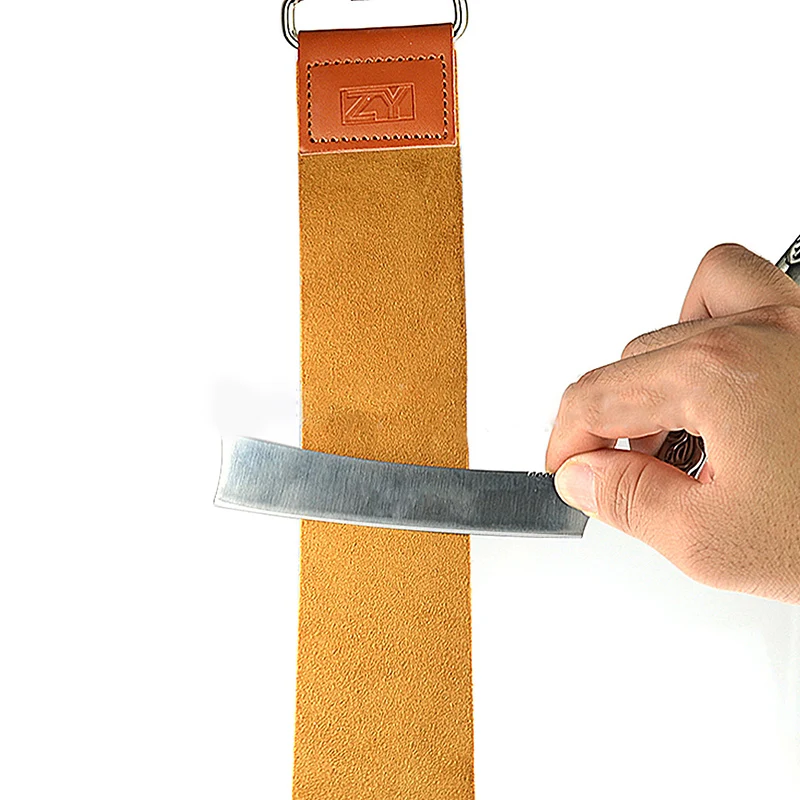 Двойной слой кожаный ремень для правки бритвы точилка ремень-1 шт. - купить по