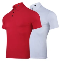 mens and womens golf wear polo work shirt golf short sleeve high quality team coach clothes golf shirt lapel t shirts 6 colors