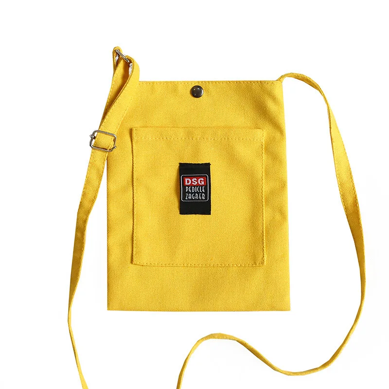 Цветная оригинальная Холщовая Сумка женская диагональная ткань для отдыха