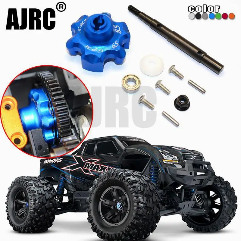 TRAXXAS 1/5 X MAXX 6S/8S алюминиевый сплав + #45 стальной прямой вал с большим зубчатым