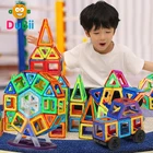 Конструктор Магнитный большого размера и миниатюрного размера, строительные блоки, аксессуары, развивающий конструктор, игрушки для детей, подарок