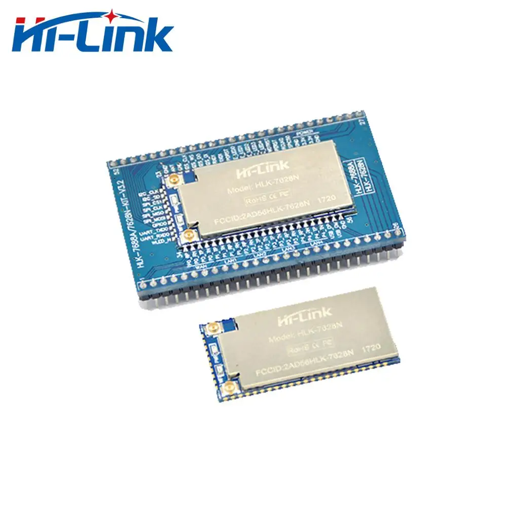 Горячая распродажа 2шт Openwrt/Linux WiFi к Ethernet роутеру модуль HLK-7628N с платформой