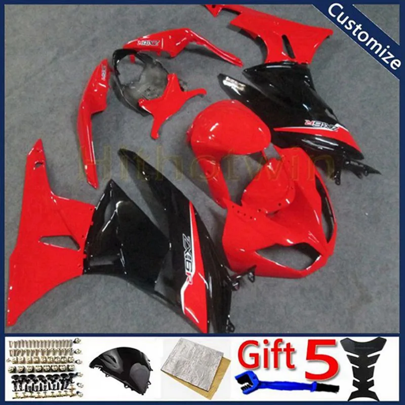 motorcycle fairing For ZX-6R 2009 2010 2011 2012 ZX636 09 10 11 12 ZX6R ABS motor panels kit Injection mold white | Автомобили и