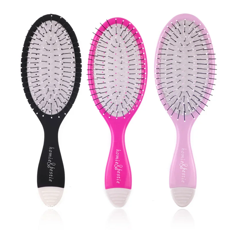 

1 шт. Антистатическая щетка для волос, расческа, инструменты для укладки, душ с гальваническим покрытием, расческа для массажа для салона, ук...