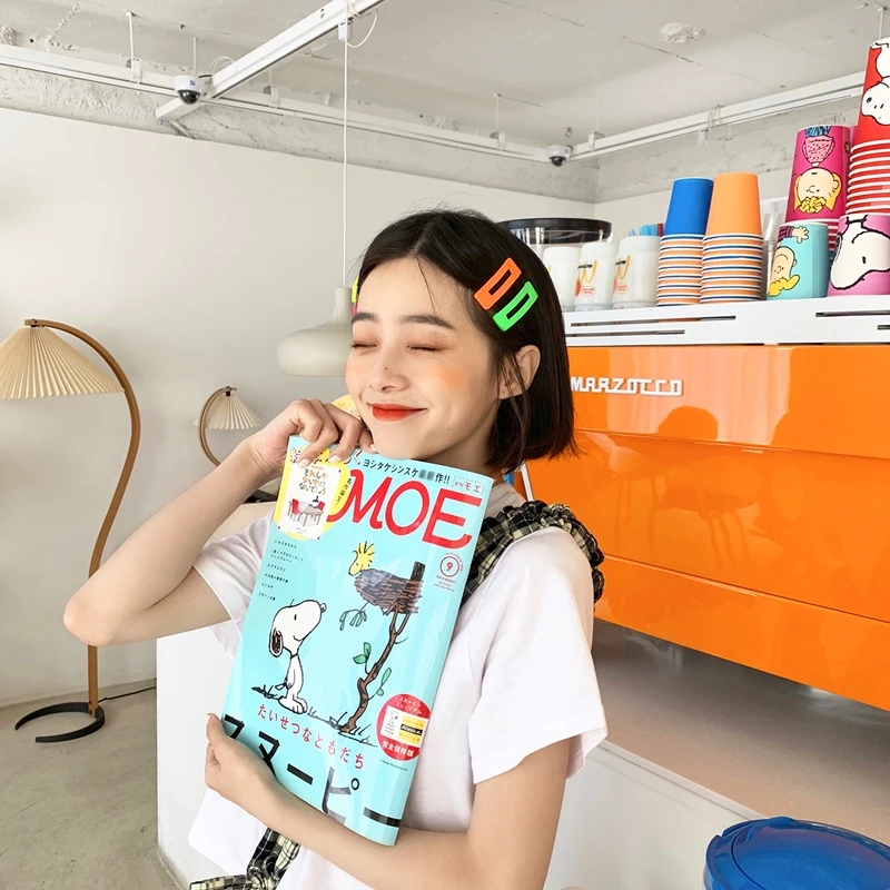 Корейская флуоресцентная шпилька East Gate для женщин универсальная милая и заколка