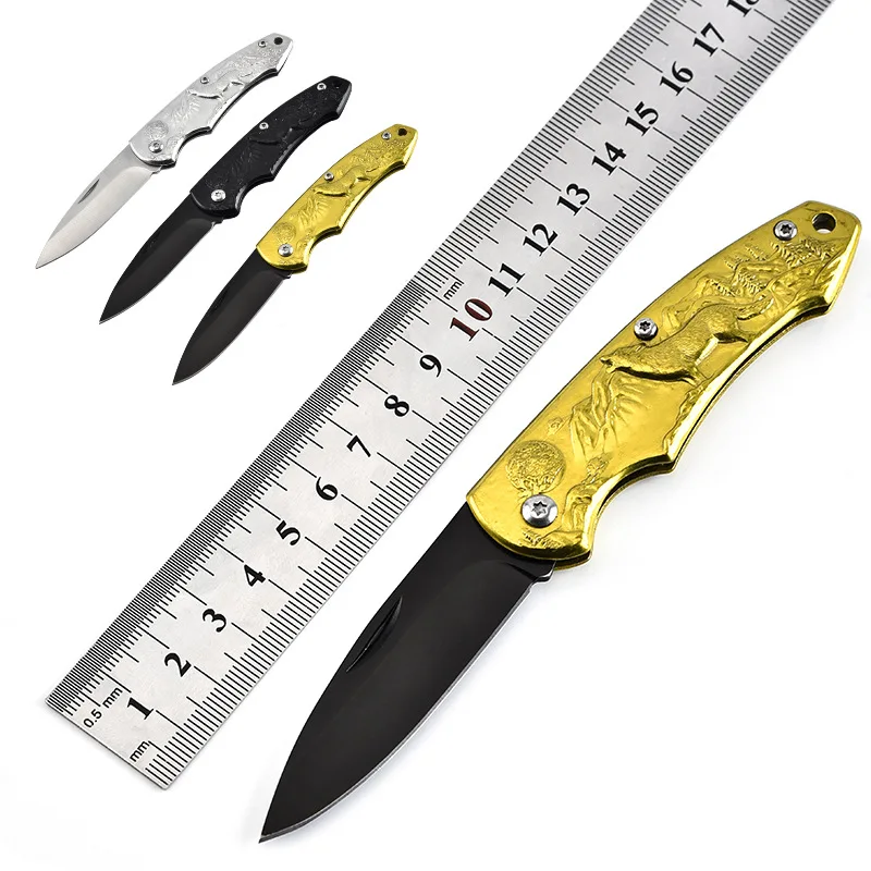 

Складной нож из нержавеющей стали, многофункциональный Походный нож для кемпинга, тактический нож для самообороны, крутые аксессуары для п...