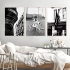 Модный Парижский бренд плакат и модель печати с собакой настенная Картина на холсте Черно-белые картины для гостиной домашний декор