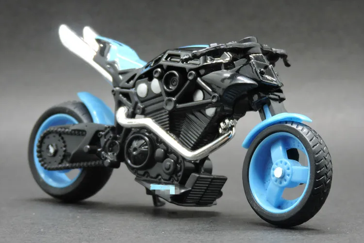 1:18 Scale Alloy Die-casting Model Motorcycle Mold Suitable For 3.75 Inch Doll Carrier Scene Decoration Children's Toy |
