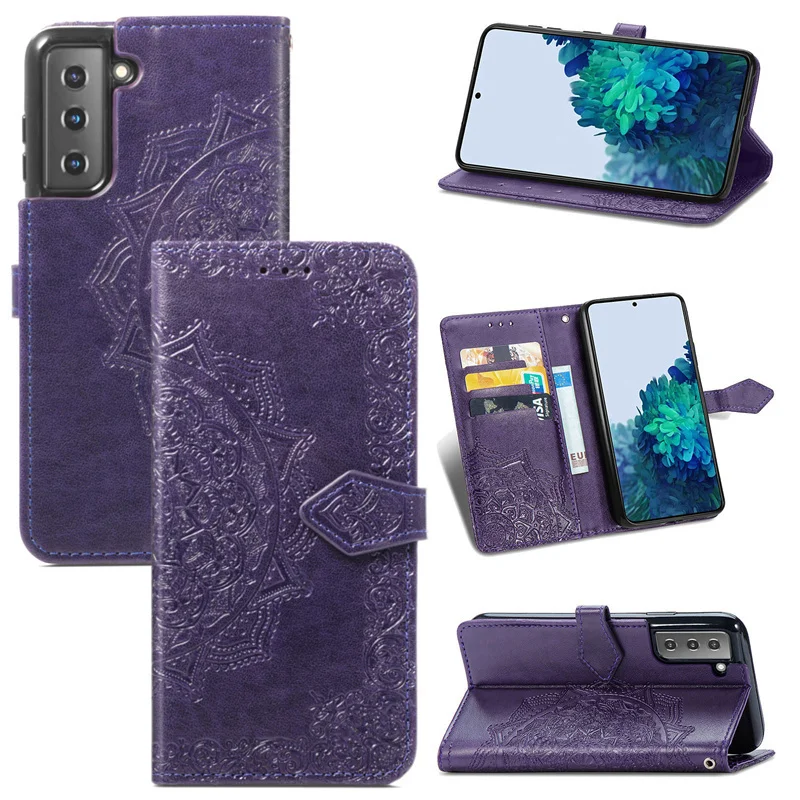 Wallet Case For Samsung Galaxy S21 Case Filp Leather Cover For Samsung Galaxy S21 Case For Samsung S21 Ultra S21 Plus Cover Book