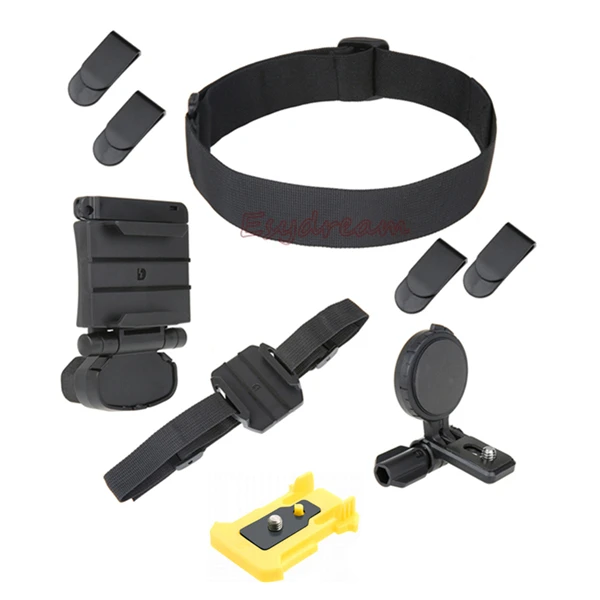 Plus One Buckle Шлем головка монтажный комплект для монтажа sony экшн FDR-X3000 HDR-AS30V HDR-AS100V HDR AS20 AS30V AS300 AS200V AS100V как BLT-UHM1 - Цвет: Plus One Buckle