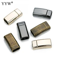 5pcs stainless steel magnetic clasps 10x4 5mm for diy leather bracelets rope charms connector buckles jewelry making clasp