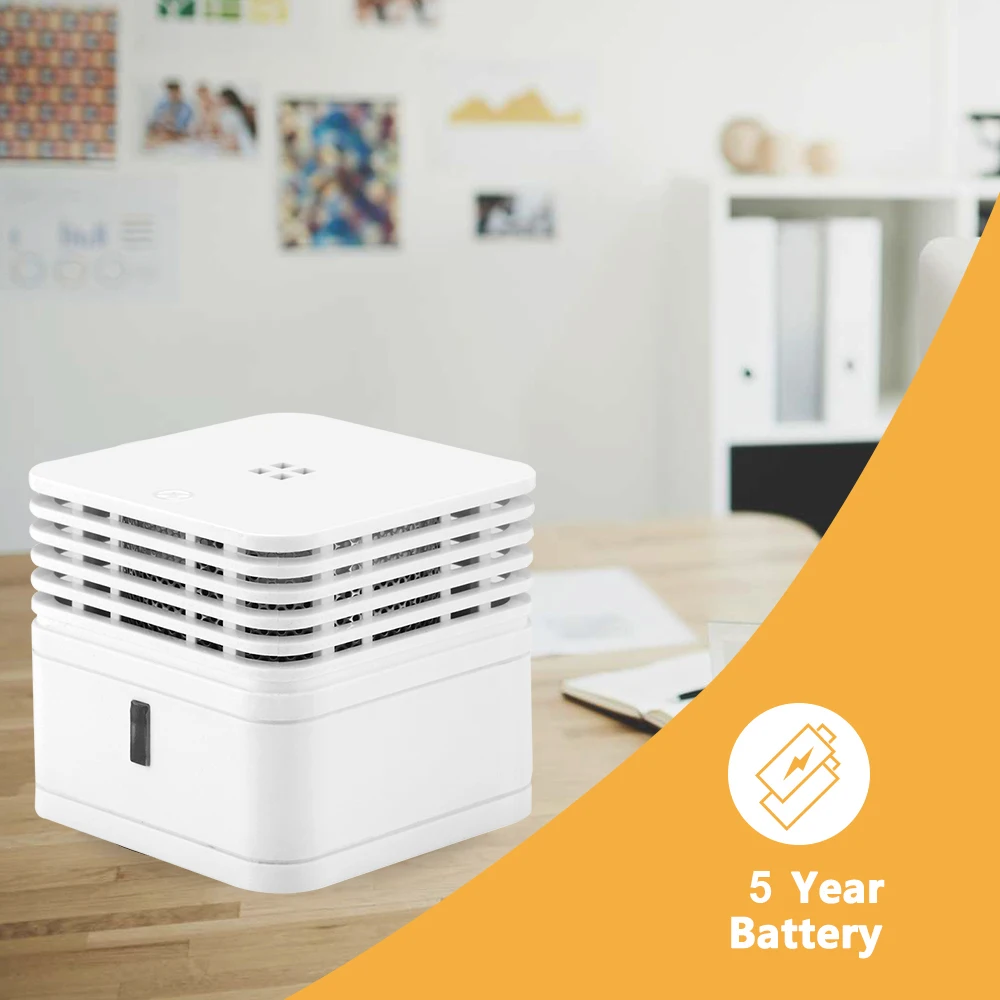 CPVan 10 шт./лот детектор дыма 5 лет 85 дБ громкий сигнал EN14604 CE сертифицированный