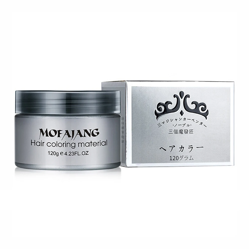 Купить 1 получить 2 одноразовая краска для волос Восковая Щепка бабушка серая