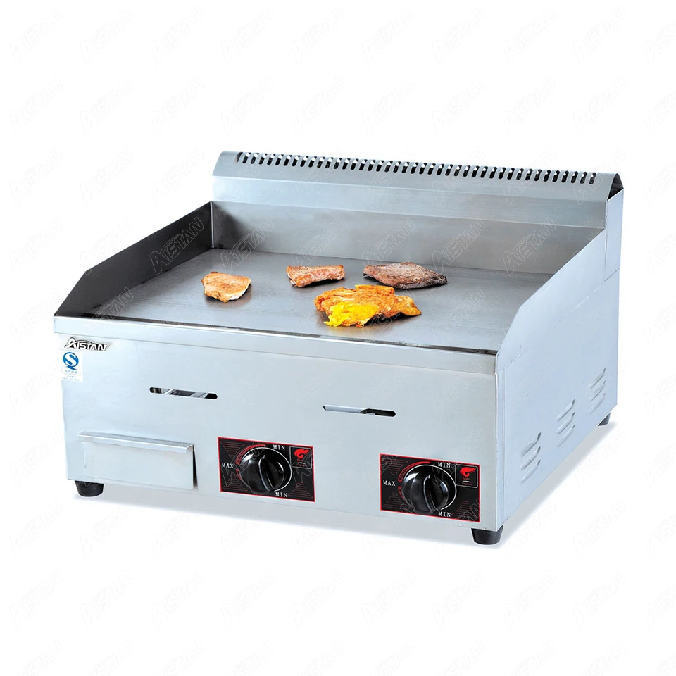 GH718 столешница настольная газовая Коммерческая гриль машина с канавками для