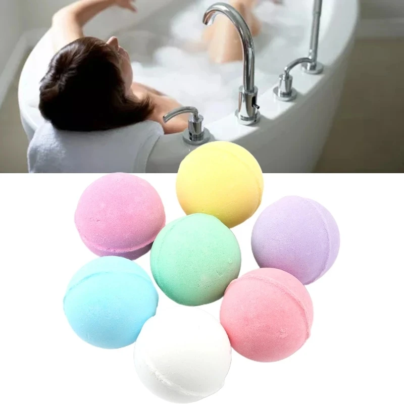 Hot sell 5Pcs/Set 20g Bubble Small Bath Bombs Body Stress Relief Exfoliating Moisturizing Fragrances Aromatherapy SPA Salt Ball