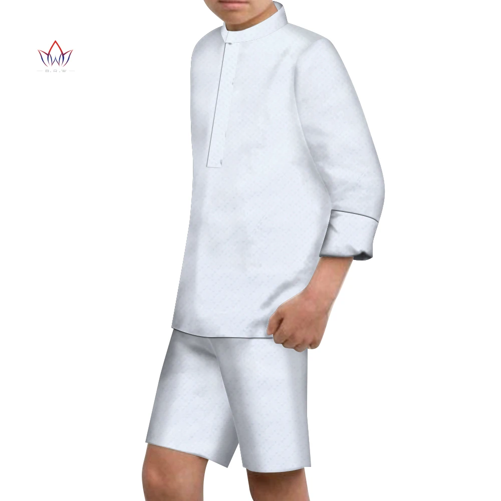 

2021 Kids Clothing African 2 pcs Dashiki Traditional Autumn Boy Clothes mandarin collar Africa Print full Sleeve Outfits WYT638