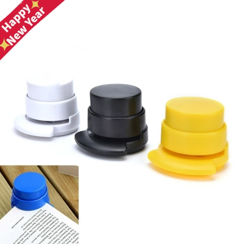 Популярный офисный степлер без степлера домашний бумажный связывающий зажим