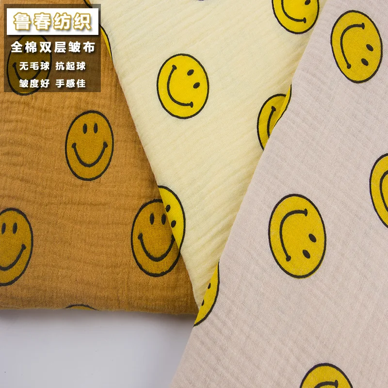 100*135 см ткань простыня из хлопка и льна двухслойная газовая креп для детской