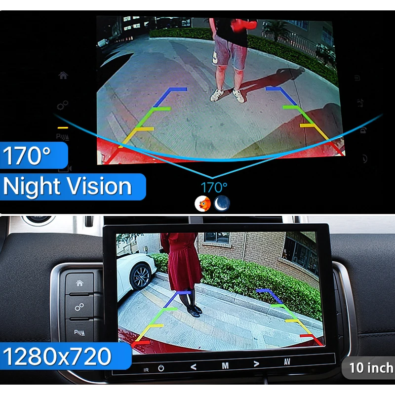 Камера заднего вида HD AHD 1080P 170 градусов рыбий глаз для Subaru Forester Impreza седана Android DVD |