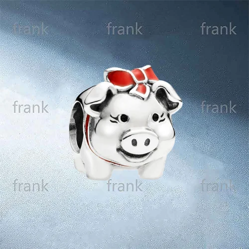 

791809ENMX Piggy Bank Charm