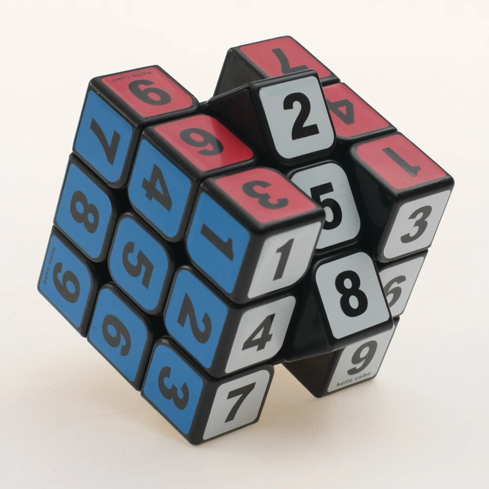 Магический куб Zcube Sodoku 3x3x3 игрушка для мальчиков пазл без наклеек нео магический