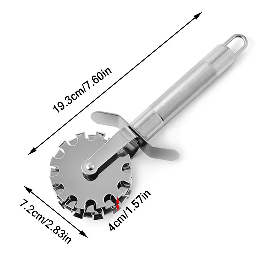 

Stainless Steel 5-Wheel Rolling Meat Tenderizers Loose Meat Tool For Steak Pork Pounders Kitchen Accessories