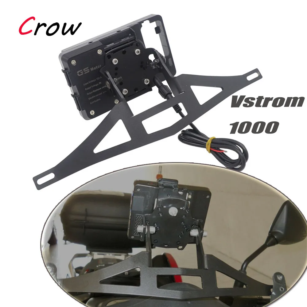 

Motorcycle Navigation Stand Mobile Phone Stand For Suzuki Vstrom 1000 2014-2017 2016 2015