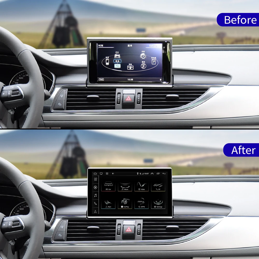 $412.50 8 Core 4+64G RAM Car Multimedia Player For Audi A6 C7 A7 2012-2018 BT Music Stereo Android 10.0 Carplay IPS Touch GPS Navi Radio