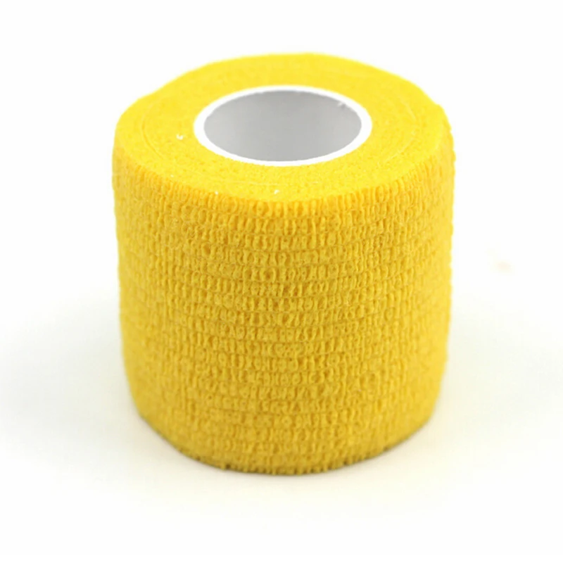 

Colorful Self Adhesive Ankle Finger Muscles Care Elastic Medical Bandage Gauze Dressing Tape Sports Wrist Support 1Piece