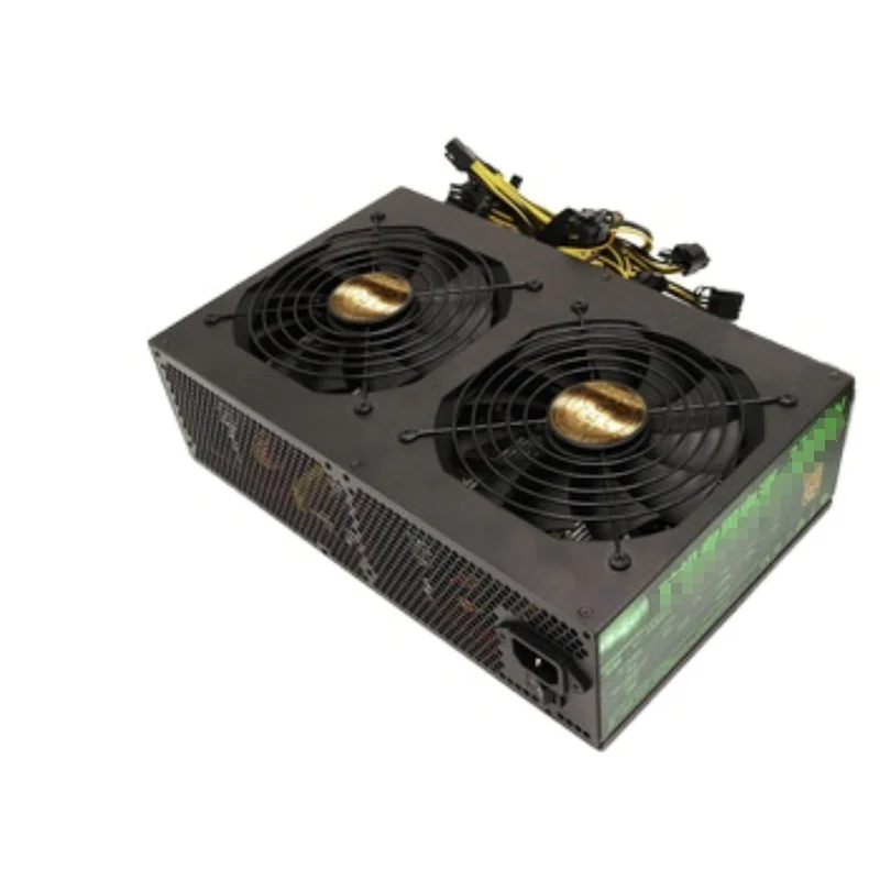 

2021 популярный 80 plus Золотой ATX блок питания 3300 Вт PSU для 12 GPU серверный чехол