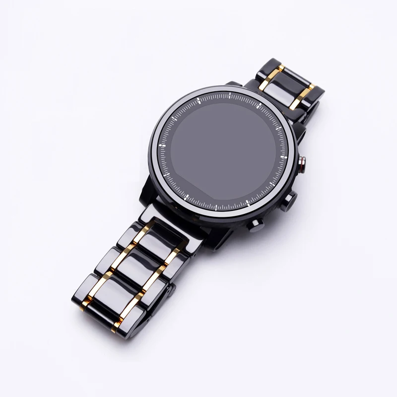 20 мм 22 керамический браслет для Amazfit Stratos pace 2/2S сменный ремешок GTS/GTR /Amazfit Bip/Lite